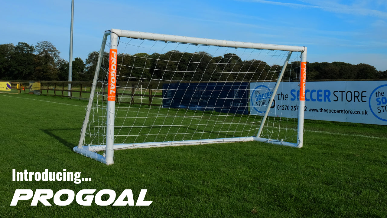 Load video: Progoal Garden Football PVC Goal