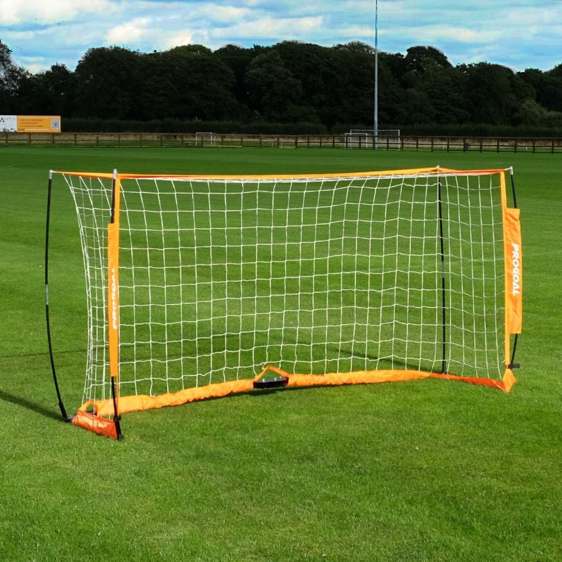 PROGOAL Ultra Portable Football Goal 8ft X 6ft